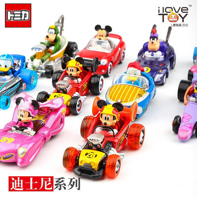 日本TAKARA TOMY多美卡迪士尼合金小車模型玩具米奇米妮唐老鴨