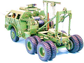 創億RC TAMIYA 田宮 美軍 M26 裝甲戰車 牽引 回收 拖車 1/35 未組裝 模型 #35244