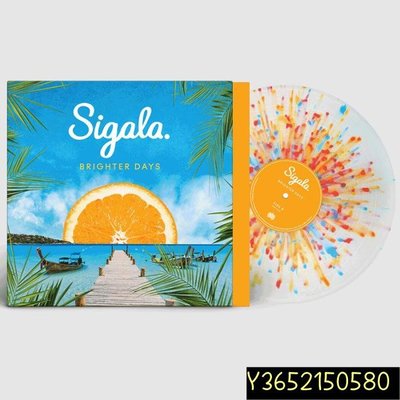 現貨 Sigala Brighter Days 限量彩膠2LP 黑膠唱片  【追憶唱片】