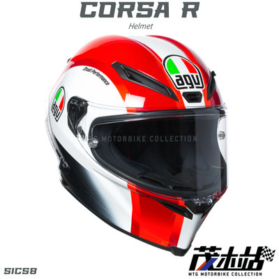 ❖茂木站 MTG❖ 義大利 AGV CORSA R 全罩 安全帽 複合纖維 羅西 ROSSI。SIC58