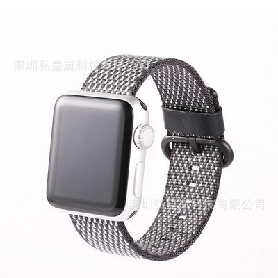 手錶帶 適用于蘋果表帶尼龍 apple watch3尼龍表帶iwatch表帶