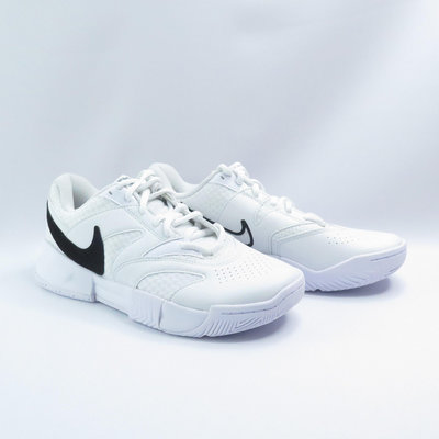 Nike FD6575100 W Court Lite 4 女款 網球鞋 抓地 支撐 白x黑【iSport愛運動】