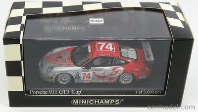 二手 MINICHAMPS 1/43 PORSCHE 911 GT3 24H DAYTONA 2004