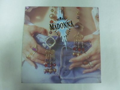 ///李仔糖 LP黑膠唱片*1989年美國版.瑪丹娜專輯LIKE A PRAYER二手黑膠唱片(s687)