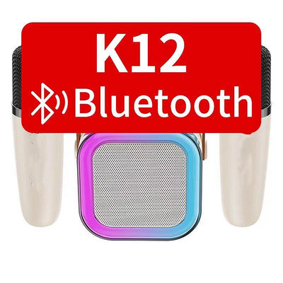 K12藍牙音響戶外家用便攜式無線K歌音響手機一體機麥克風智能音箱