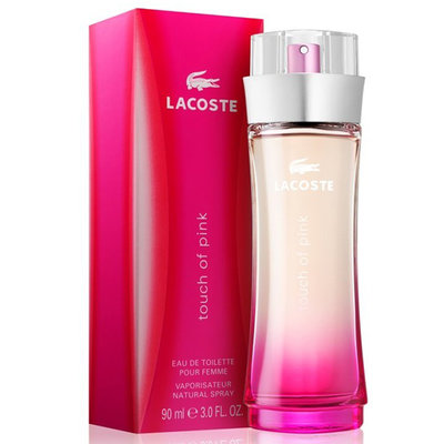 【Orz美妝】LACOSTE 粉紅觸感 女性淡香水 90ML Touch Of Pink