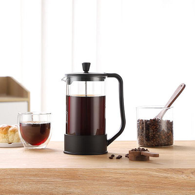 咖啡壺 seecin法壓壺法式濾壓咖啡壺手沖咖啡壺沖茶器分享壺咖啡器具