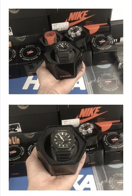 全黑 Casio G-Shock GA-2100-1A1 手錶 200米 防水 碳纖維 超薄 雙顯 AP 皇家橡樹