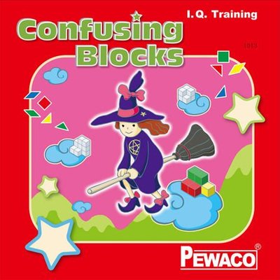 《嘟嘟嘴》德國 PEWACO 巫婆的法術 Confusing Blocks | I.Q. Training PE1013