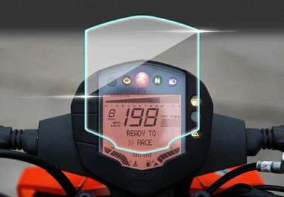 KTM DUKE200/250 RC390 儀表板保護膜 螢幕保護膜(兩件套裝)