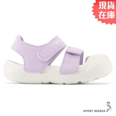 【現貨】New Balance 809 童鞋 小童 涼鞋 護趾 紫粉【運動世界】NW809LC-W
