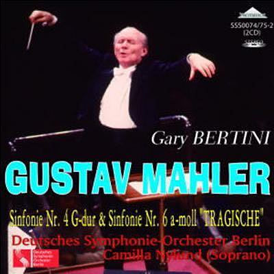 馬勒 交響曲第4號&第6號「悲劇的」 貝蒂尼＆柏林德意志交響樂團【輸入盤】(2CD) 歐洲版 日本進口