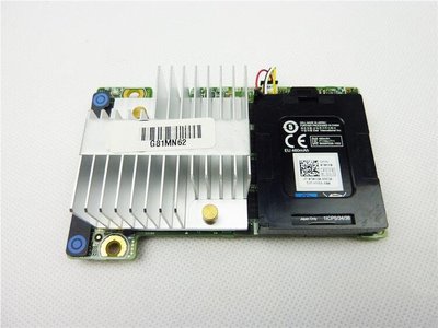 戴爾DELLR720XD 620 420伺服器H710P MINI RAID5陣列卡1G緩存電池