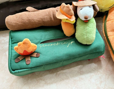 Peacock in jp2024 5月#日本 snoopy史努比糊塗塔克露營童子軍睡袋造型面紙套