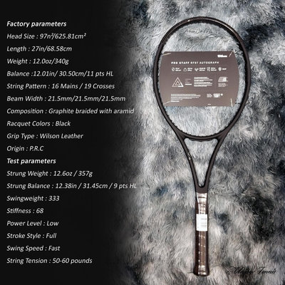 網球拍Wilson Pro Staff RF 97/97/97L V13.0 2020 網球拍 費德勒經典款