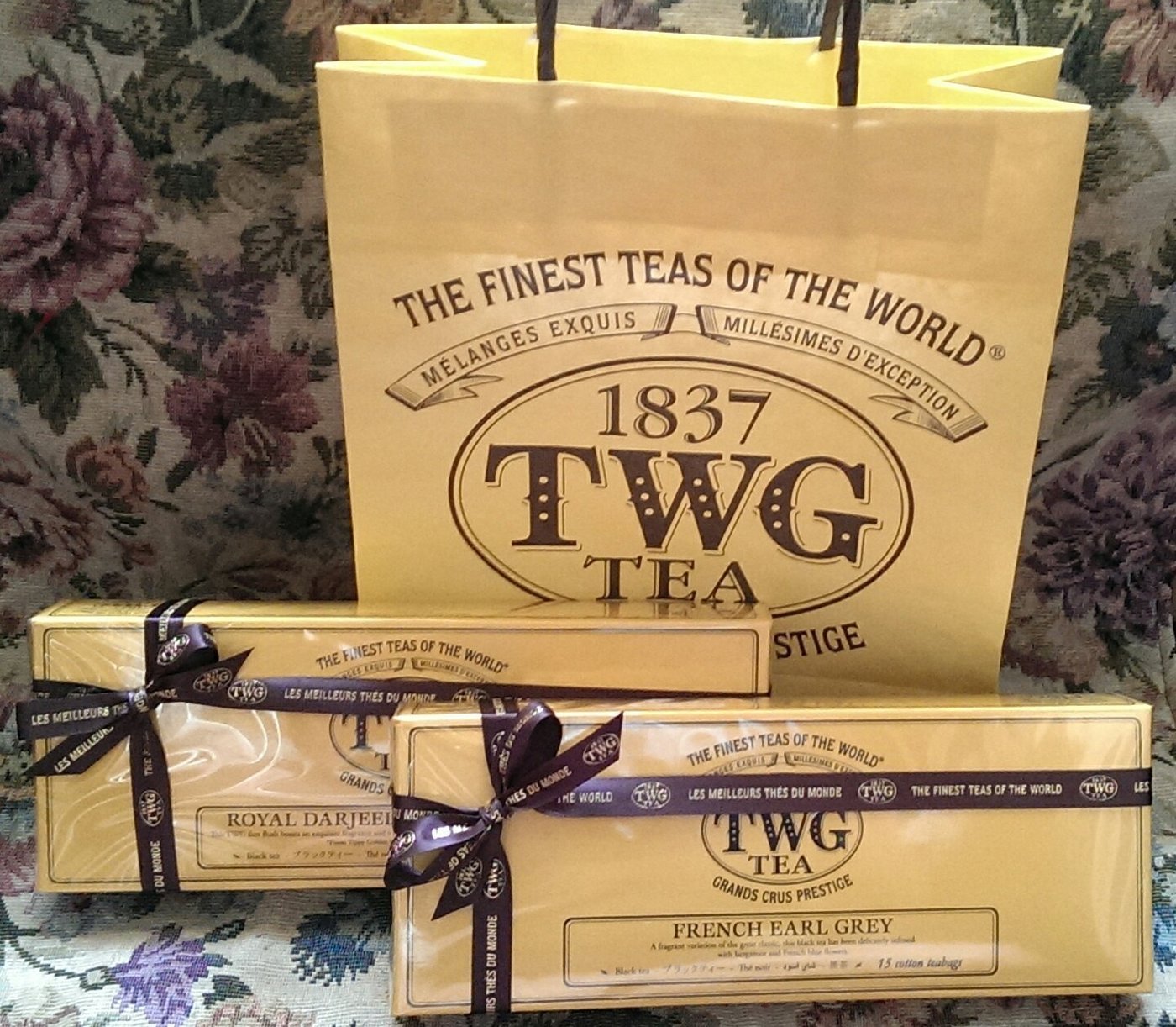 【新加坡美食小館】TWG Tea原裝進口茶包(15包/盒)，獅城人氣名茶