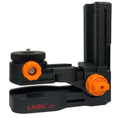 【宏盛測量儀器】LAISAI LM1多功能夾座 壁掛架/吸鐵架 超強磁力 可裝PLS3 二分/5分牙均有