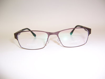 光寶眼鏡城(台南)odbo,專利無螺絲一體延展鈦眼鏡彈性腳完全無負擔 ,,1168,C3E咖色,與1805同款