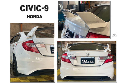 》傑暘《全新 喜美9代 HONDA CIVIC9 K14 TYPER Type-R 十代 尾翼 含烤漆 ABS材質