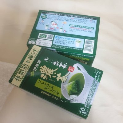 [日本進口]伊藤園～三角茶包-抹茶入濃茶，2克*20袋 $200