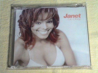 電影狂客/絕版正版進口版混音單曲CD珍娜傑克森Janet Jackson-Go Deep (超好聽)