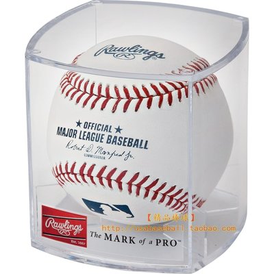 【熱賣精選】 美國Rawlings MLB職棒大聯盟官方比賽用球（盒裝）