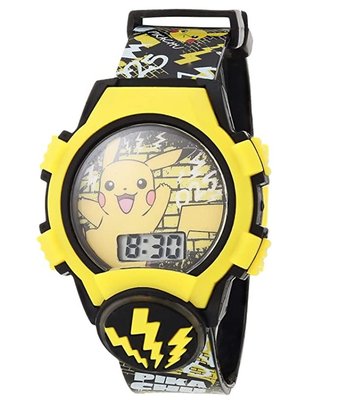 預購 美國帶回 全球夯 Pokemon 精靈寶可夢 酷炫 神奇寶貝 皮卡丘 小火龍 兒童電子錶 學習手錶 生日禮