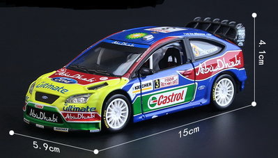 2008 WRC拉力賽 福特Fiesta 嘉年華 精品賽車模型 買到爽到 值得您收藏！$399元