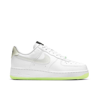 NIKE 女鞋 W AIR FORCE 1 HAVE A NIKE DAY 白螢光綠【CT3228-100】