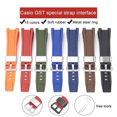 Replacement Strap For Casio GST-W300/GST-S110/S100G/GST-W110