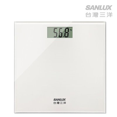 《Cool歐時尚家電》【【SANLUX台灣三洋】數位BMI體重計(SYES-301)白色