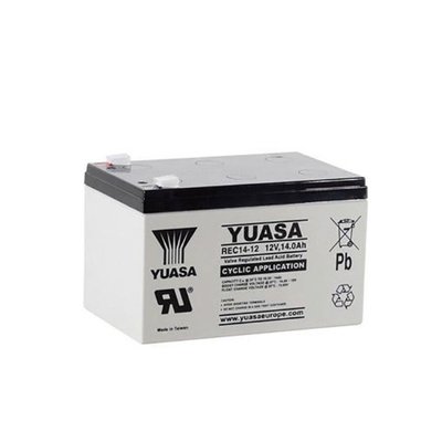 YUASA湯淺  REC14-12鉛酸電池  12V，14Ah