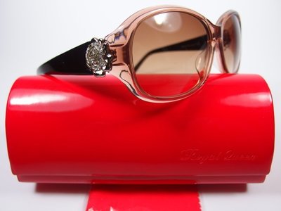 信義計劃 眼鏡 ROYAL QUEEN 204 日本皇冠 太陽眼鏡 水鑽膠框 山茶花款 藍光 多焦 sunglasses