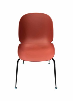 【二手家具宏品】全新中古傢俱電器賣場 F51903*紅色塑鋼餐椅 書桌椅*餐桌椅 電腦椅 辦公桌椅 客廳桌椅 二手桌椅
