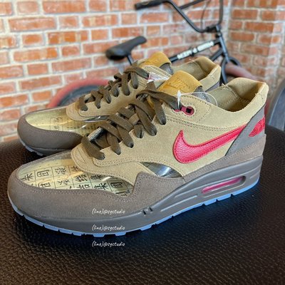 S.G Clot x Nike Air Max 1 KOD 死亡之吻男女鞋奶茶DD1870-100 咖200