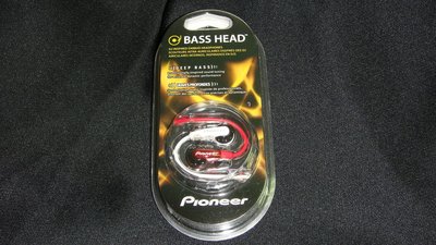 全新庫存 PIONEER SE-CL721 耳道式耳機 搖滾紅白雙色