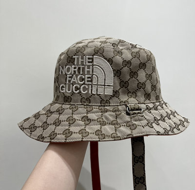 Gucci x The North Face聯名款漁夫帽《精品女王全新&amp;二手》