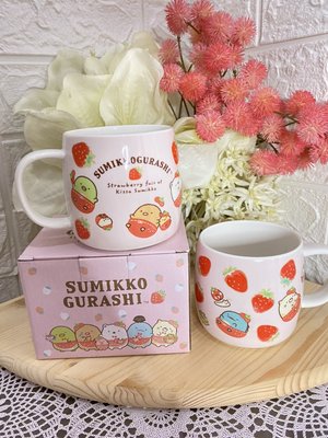 日本草莓系列🍓-角落生物馬克杯