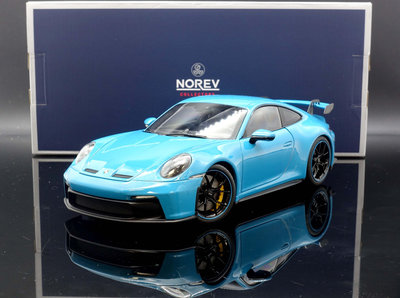 【MASH】現貨特價 Norev 1/18 Porsche 911 (992) GT3 2021 邁阿密藍