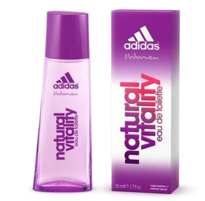 Adidas Natural Vitality 愛迪達自然活力運動女性淡香水/1瓶/50ml-新品正貨