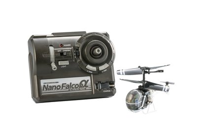 『東西賣客』日本代購 Nano-Falconα 迷你 紅外線 遙控飛機納米獵鷹黑色阿爾法 *空運*