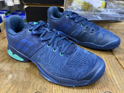 總統網球(自取可刷國旅卡)2021 BABOLAT PROPULSE BLAST AC 深藍 配色 網球鞋