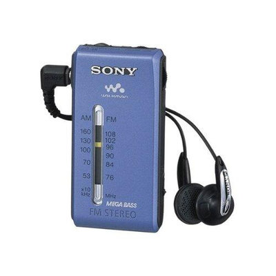 Sony/索尼 srf-s84 袖珍式收音機 FM/AM兩波段調頻收音機