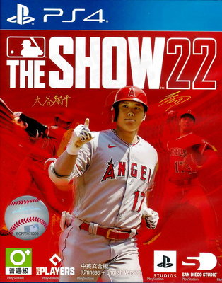 【全新未拆】PS4 美國職業棒球大聯盟 2022 MLB THE SHOW 22 英文版 內附首批特典【台中恐龍電玩】
