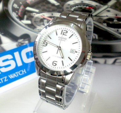 CASIO手錶 經緯度鐘錶 日期顯示 型男 情人節 禮物 石英指針錶 公司貨【超低價750】MTP-1215A-7A