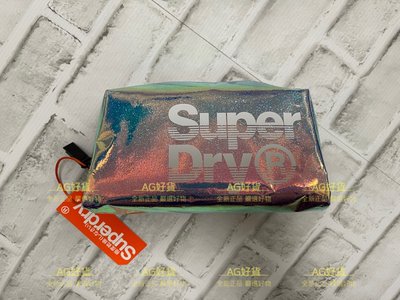 【封館出清】 極度乾燥 ㊣ Superdry 女款 盥洗袋 收納包 化妝包 筆袋 鉛筆袋 鉛筆盒 SD 全新 正品