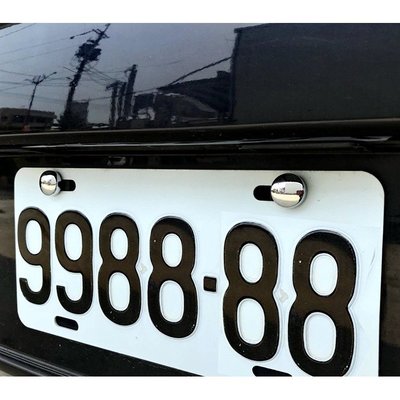 【JR佳睿精品】1組二顆 Wish Innova Alphard 車用 牌照 螺絲飾蓋 螺絲裝飾蓋 改裝 精品 台灣製