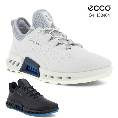 新款 ECCO BIOM GOLF PRO 高爾夫球鞋 健步鞋C4 GOLF男鞋 休閒鞋 系帶 套襪鞋口 透氣舒適 軟底