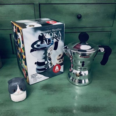 【熱賣精選】上新 意大利 Alessi 經典摩卡壺 Moka意式濃縮咖啡煮壺咖啡機