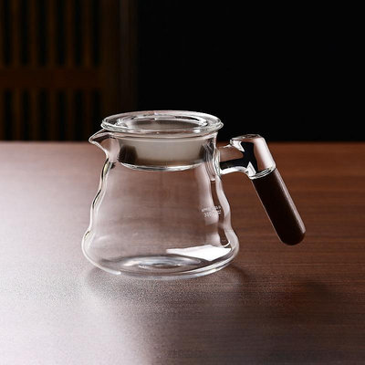 手沖咖啡壺云朵壺套裝簡約透明家用玻璃咖啡濾杯過濾分享壺摩卡壺